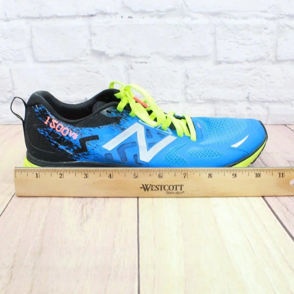 New Balance 1500V3 Blue Mesh Lace Up Running Sneakers Shoes Size 10.5 -11 - Picture 7 of 9